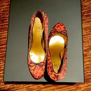 Ann Taylor Loft cheetah pumps